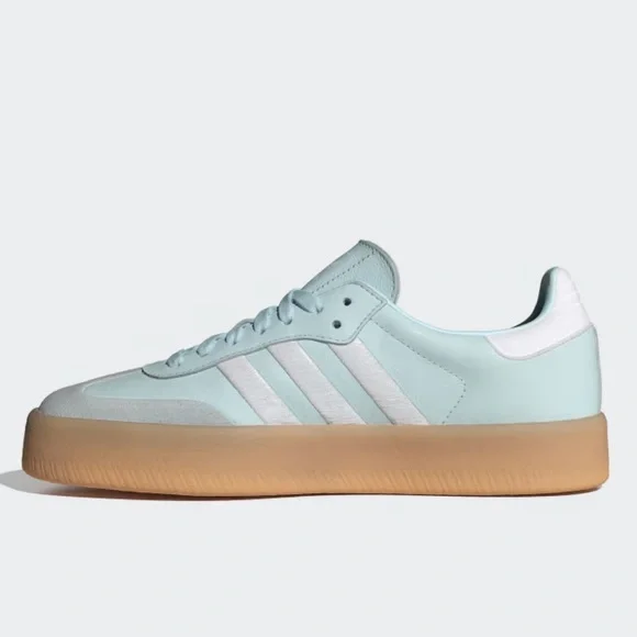 adidas Samba Sambae Almost Blue Gum Sole - Picture 4 of 8